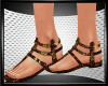 Leather shoes tiger nutt