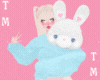 ♥ Bunny Hug | Blue ~