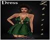 BONITA DRESS - GREEN RLL