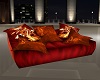 Fire Rose 5 Friend Couch