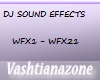 V-DJ SOUND FX-WFX1-WFX21