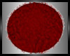 Dark Red Fur Rug