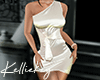 M White mini dress