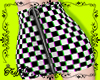 ♥0ring Checkered Skirt