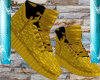 Shoes golden