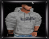(J)UA Grey Fleece Hoody