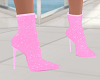 Sizzle Pink Ankle Boots