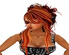 Red Orange Layered Hair