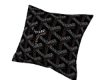 Black Goyard Pillow xv