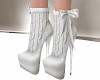 [rk2]Cable Knit Heels WH