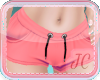 {JC} Pink Booty Shorts