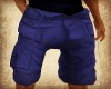 Blue Cargo Shorts 