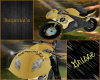 Imperial motorbike Gold