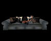 Leather Ace couch w pose