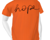HS/ hope laranja shirt