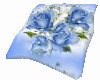 Blue Rose Slave Pillow