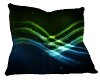 Bluegreen Swirl Pillow 2