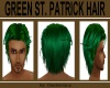 GREEN ST. PATRICK HAIR
