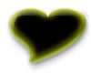 Green Heart Sticker