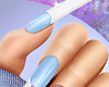 Nails Blue