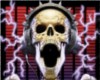 Grim DJ Skull Poster