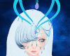 A/ Glow Blue Headdress