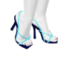 Ocean blue heels