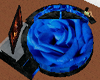 !SEXY BLUE ROSE BED!