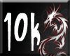 10k lnk Support Sticker