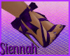 Purple Bow Shoes