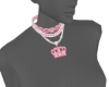 Pink Crown Chain