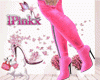 Queen Pink boots