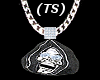 (TS) Black Skull Chain