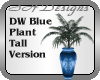 DW Plant Tall Blue