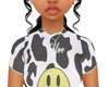 cow print smiley teen