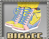 BC|Pastel Sneaker Wedges
