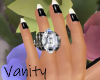 Marquis Cut Ring (B&W)