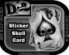 [D2] Skull Card