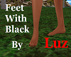 Feet Realistic Black Ped