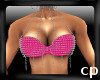 *cp*Pink Chained Bra