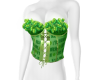 St patty Kiss me Corset