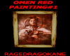OMEN RED PAINTING#1