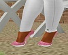 pink n white pumps