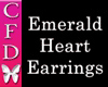 [CFD]Emerald Ht Earrings