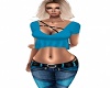 SS Sexy Blue Top