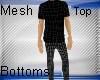 Male Top/Bottoms Mesh