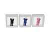 Kaws & Mini Kaw Toy Case