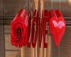 Heart an Roses Love Benc