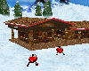 Christmas Ski Lodge