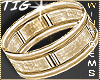 Wedding Ring Box Gold